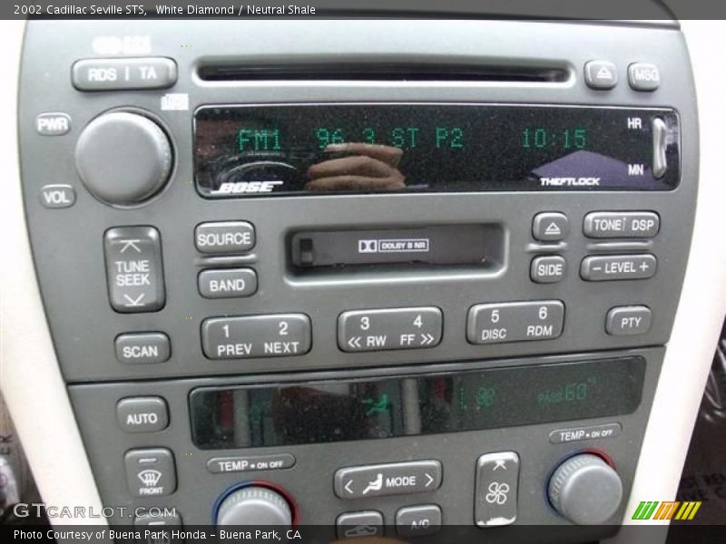White Diamond / Neutral Shale 2002 Cadillac Seville STS