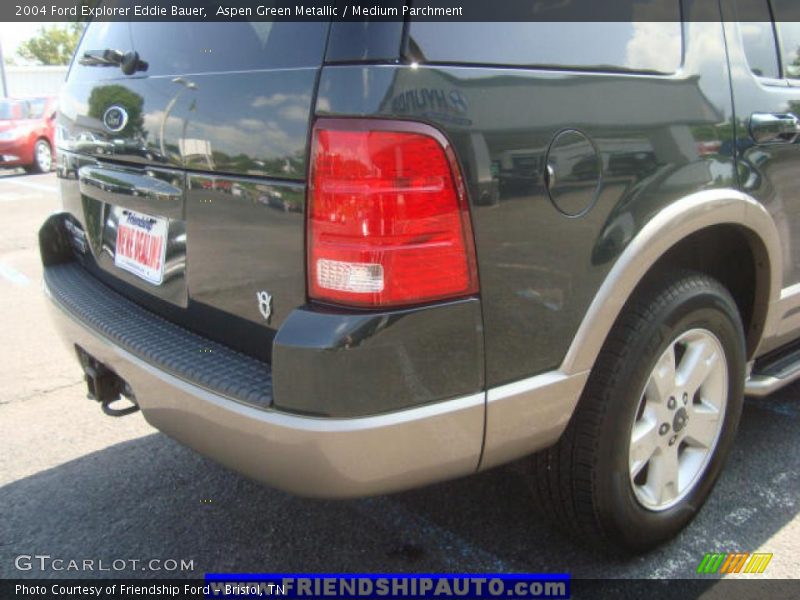 Aspen Green Metallic / Medium Parchment 2004 Ford Explorer Eddie Bauer