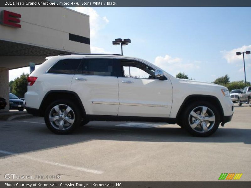 Stone White / Black 2011 Jeep Grand Cherokee Limited 4x4
