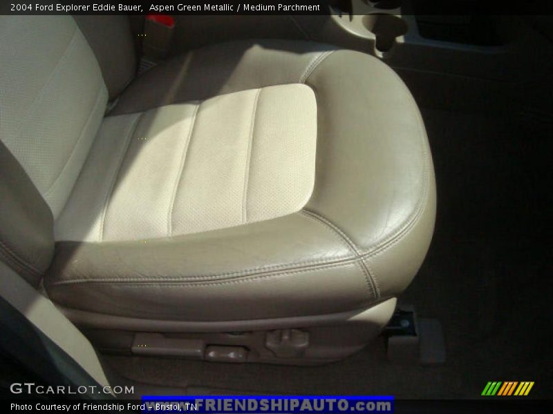 Aspen Green Metallic / Medium Parchment 2004 Ford Explorer Eddie Bauer