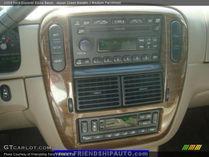 Aspen Green Metallic / Medium Parchment 2004 Ford Explorer Eddie Bauer