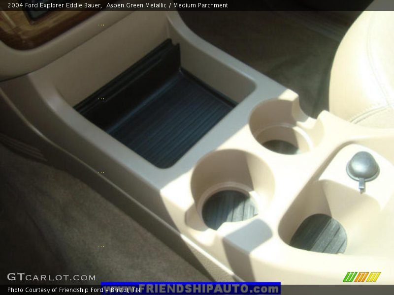 Aspen Green Metallic / Medium Parchment 2004 Ford Explorer Eddie Bauer
