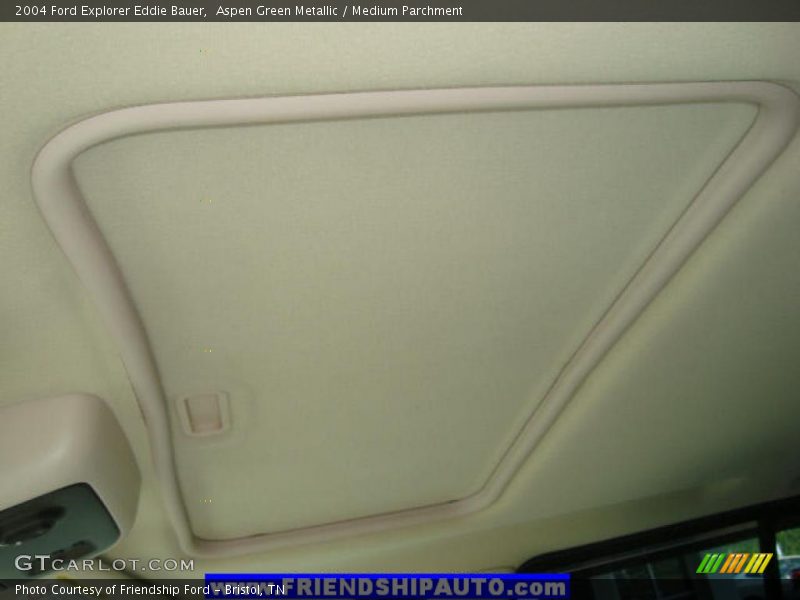 Aspen Green Metallic / Medium Parchment 2004 Ford Explorer Eddie Bauer