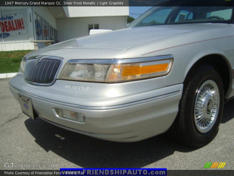 Silver Frost Metallic / Light Graphite 1997 Mercury Grand Marquis GS