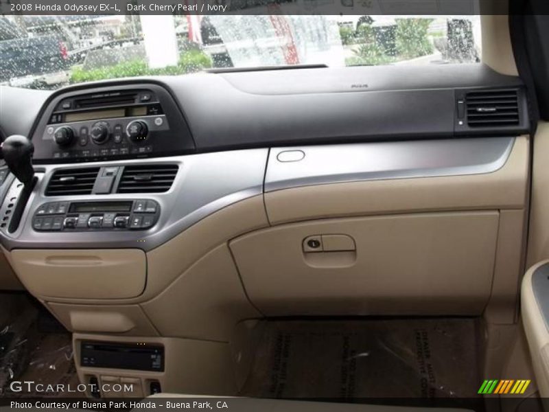 Dark Cherry Pearl / Ivory 2008 Honda Odyssey EX-L