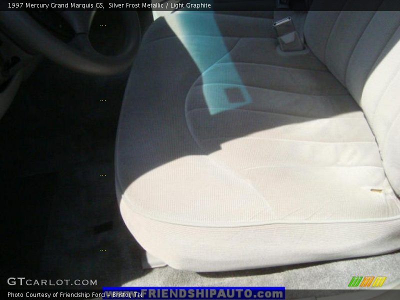 Silver Frost Metallic / Light Graphite 1997 Mercury Grand Marquis GS