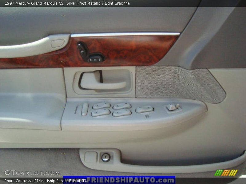 Silver Frost Metallic / Light Graphite 1997 Mercury Grand Marquis GS
