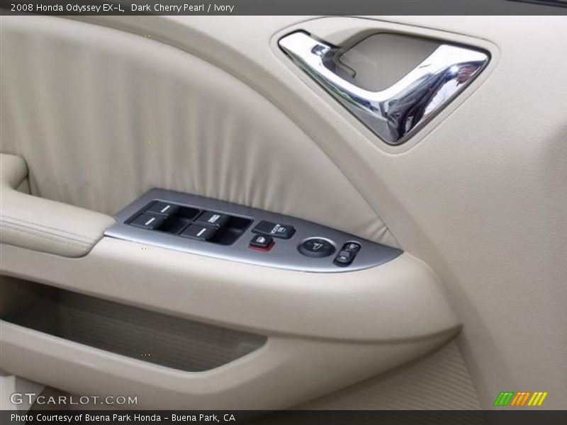 Dark Cherry Pearl / Ivory 2008 Honda Odyssey EX-L