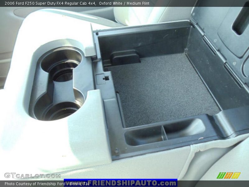 Oxford White / Medium Flint 2006 Ford F250 Super Duty FX4 Regular Cab 4x4
