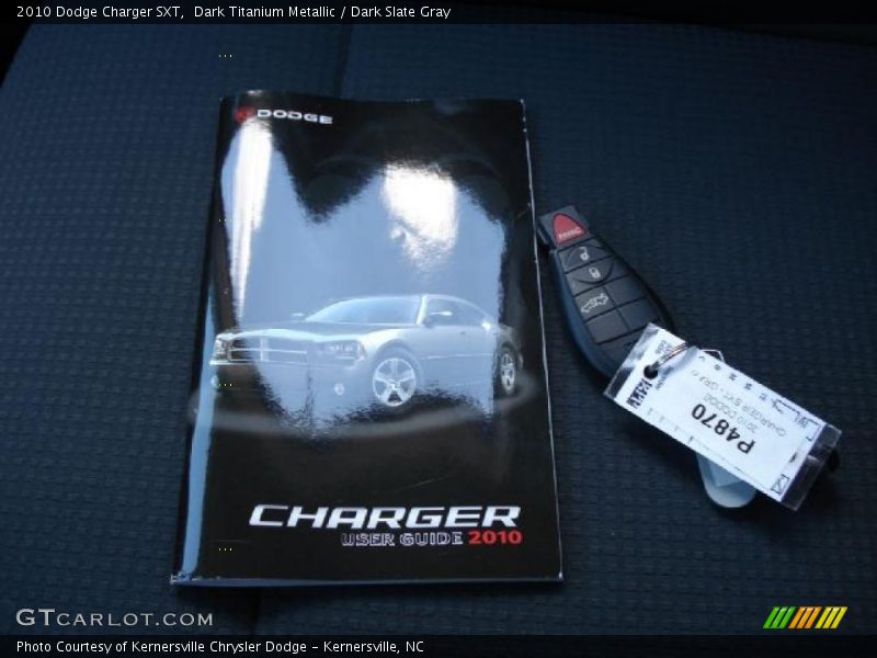 Dark Titanium Metallic / Dark Slate Gray 2010 Dodge Charger SXT