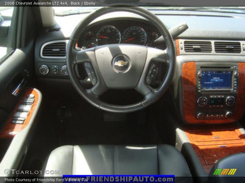 Black / Ebony 2008 Chevrolet Avalanche LTZ 4x4