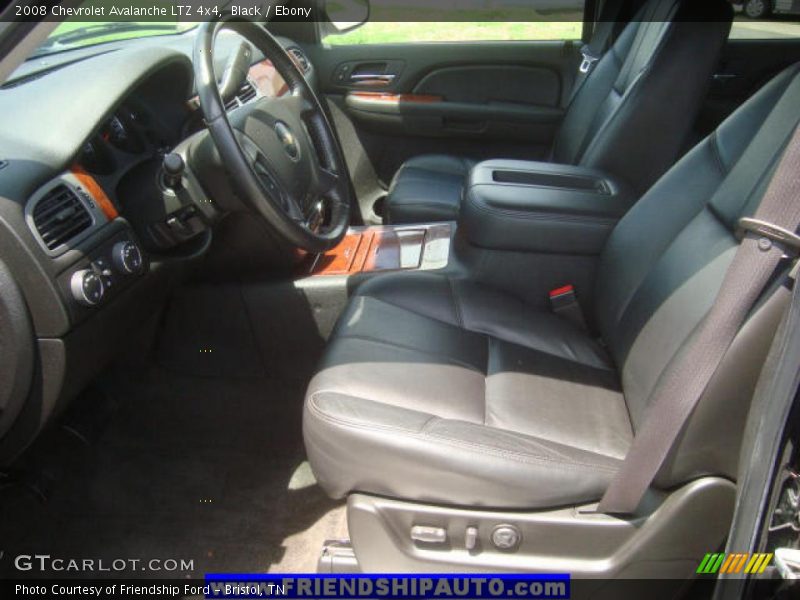 Black / Ebony 2008 Chevrolet Avalanche LTZ 4x4