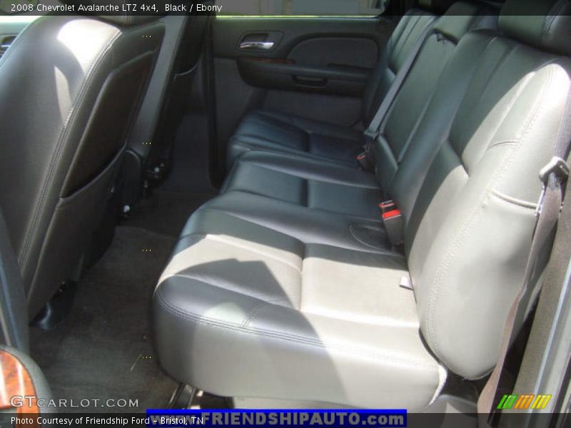 Black / Ebony 2008 Chevrolet Avalanche LTZ 4x4