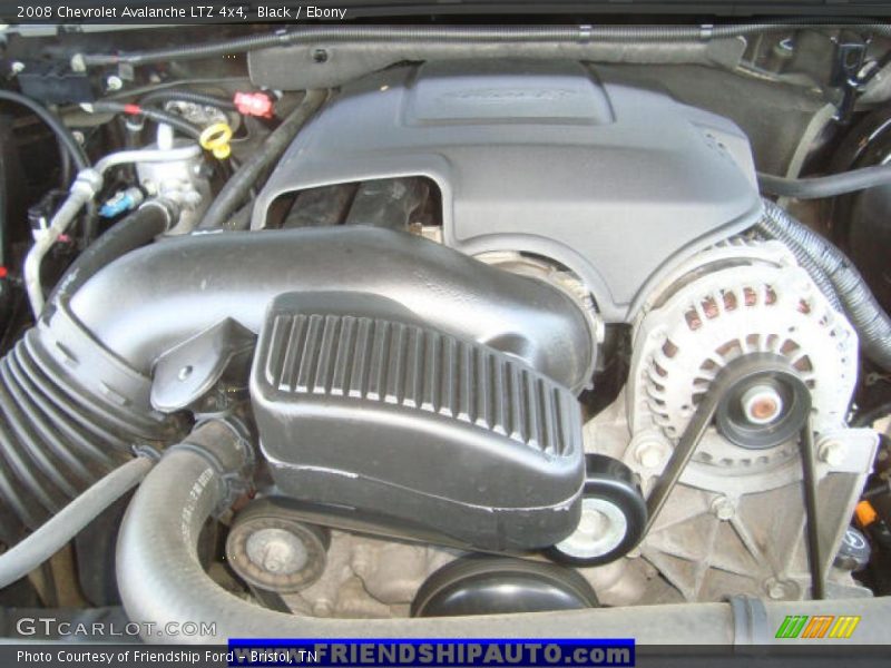 Black / Ebony 2008 Chevrolet Avalanche LTZ 4x4