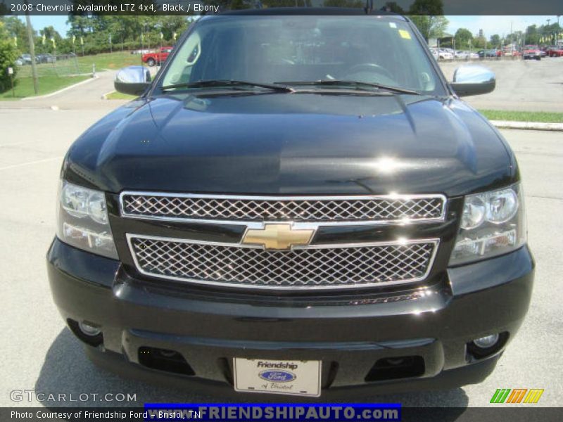 Black / Ebony 2008 Chevrolet Avalanche LTZ 4x4