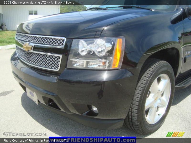 Black / Ebony 2008 Chevrolet Avalanche LTZ 4x4