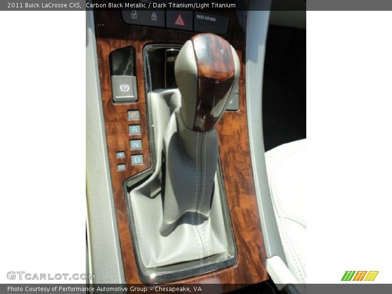 Carbon Black Metallic / Dark Titanium/Light Titanium 2011 Buick LaCrosse CXS