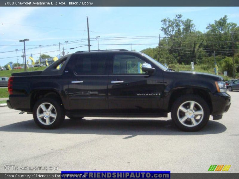 Black / Ebony 2008 Chevrolet Avalanche LTZ 4x4