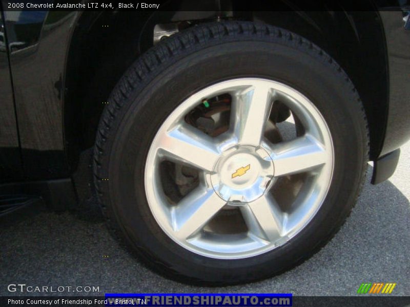 Black / Ebony 2008 Chevrolet Avalanche LTZ 4x4