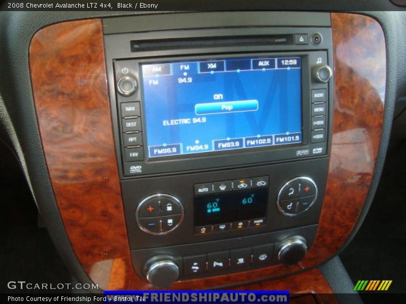Black / Ebony 2008 Chevrolet Avalanche LTZ 4x4
