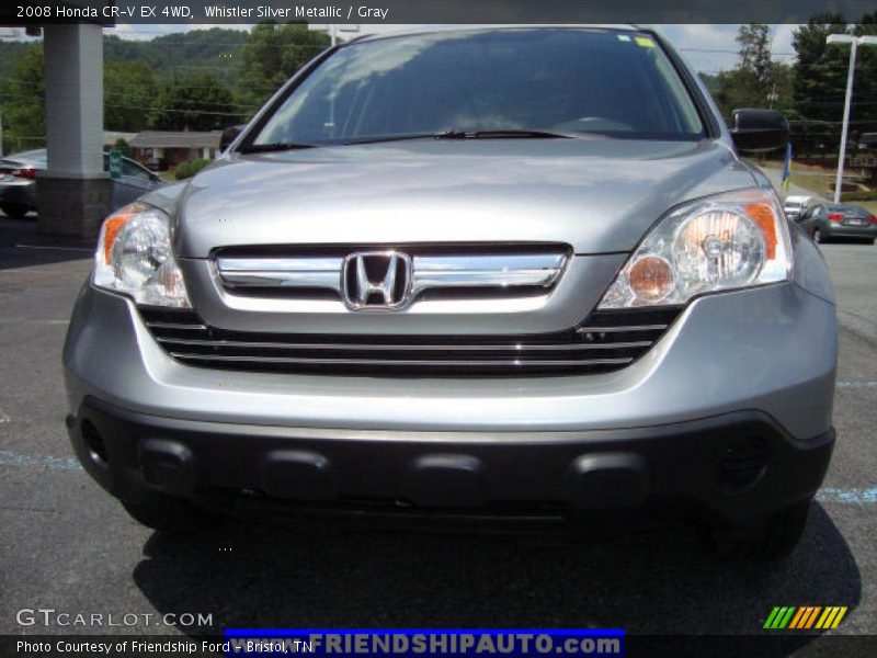 Whistler Silver Metallic / Gray 2008 Honda CR-V EX 4WD