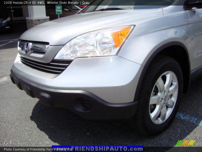Whistler Silver Metallic / Gray 2008 Honda CR-V EX 4WD