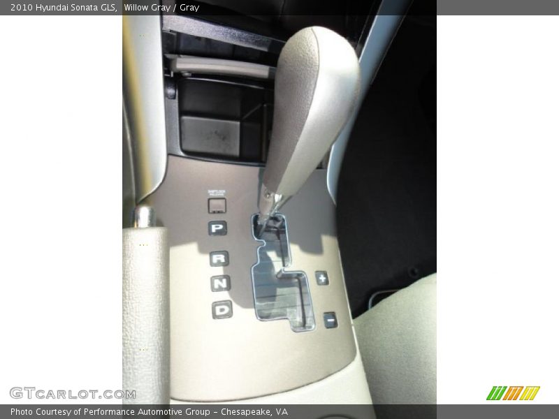 Willow Gray / Gray 2010 Hyundai Sonata GLS
