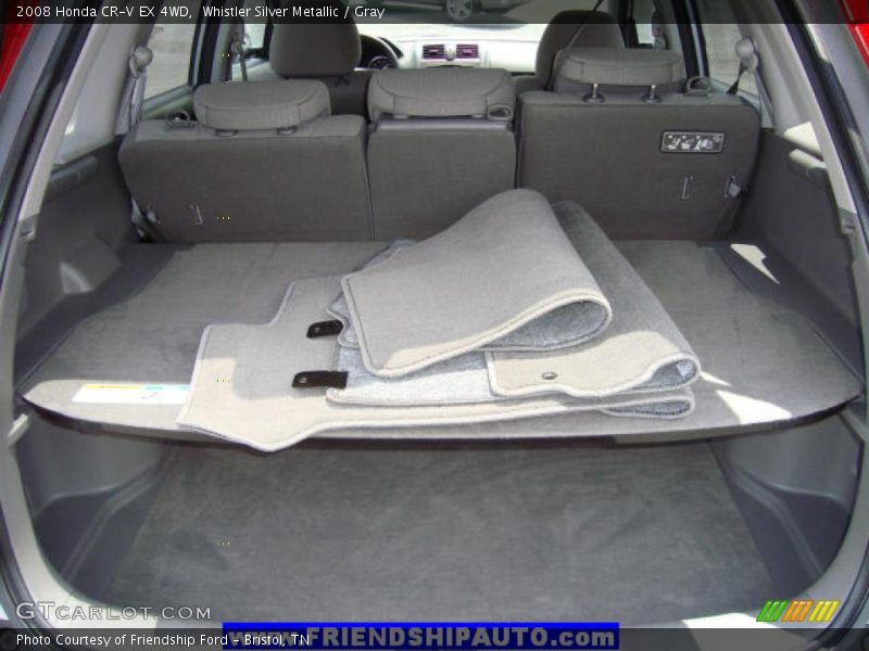 Whistler Silver Metallic / Gray 2008 Honda CR-V EX 4WD