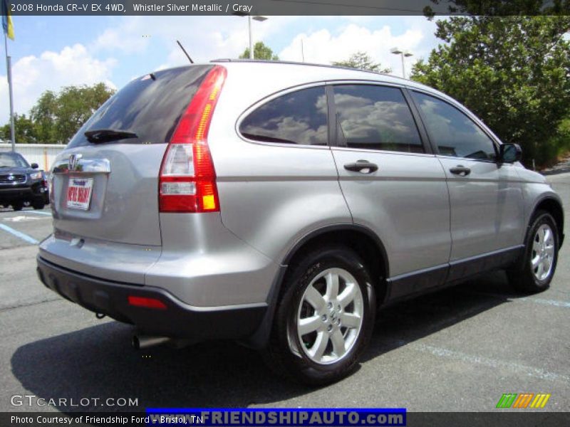 Whistler Silver Metallic / Gray 2008 Honda CR-V EX 4WD