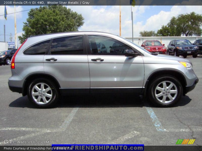 Whistler Silver Metallic / Gray 2008 Honda CR-V EX 4WD