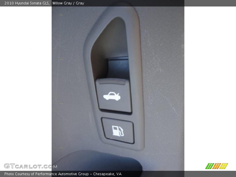 Willow Gray / Gray 2010 Hyundai Sonata GLS