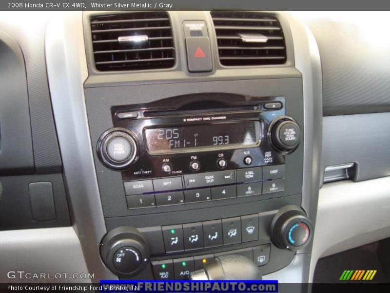 Whistler Silver Metallic / Gray 2008 Honda CR-V EX 4WD