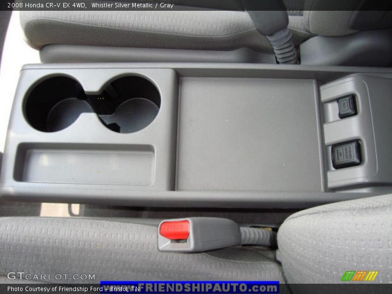 Whistler Silver Metallic / Gray 2008 Honda CR-V EX 4WD