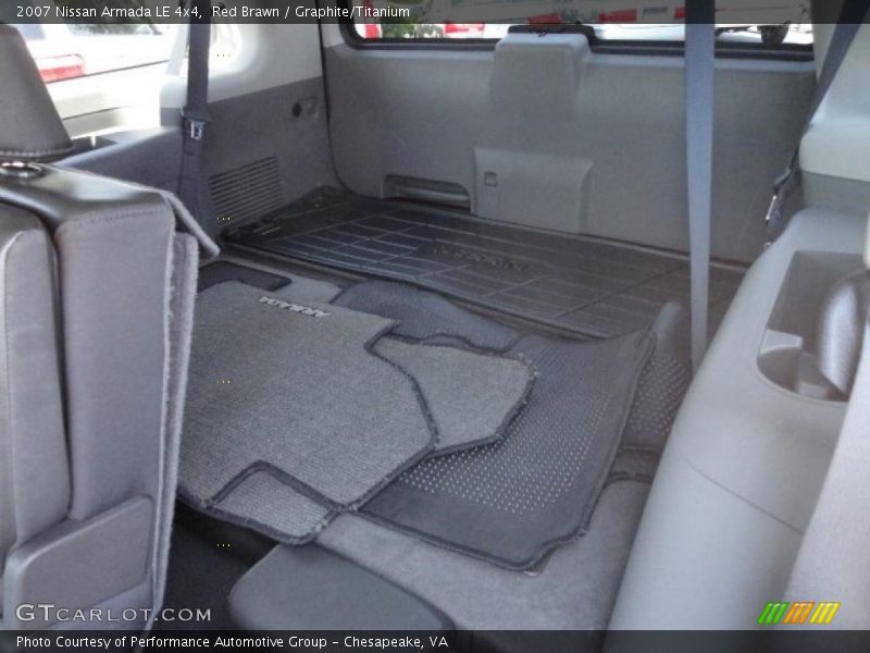 Red Brawn / Graphite/Titanium 2007 Nissan Armada LE 4x4