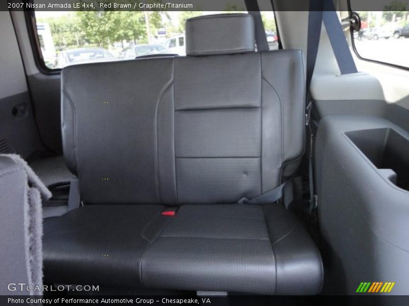 Red Brawn / Graphite/Titanium 2007 Nissan Armada LE 4x4