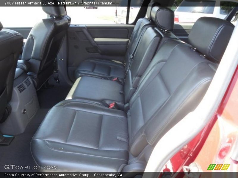 Red Brawn / Graphite/Titanium 2007 Nissan Armada LE 4x4