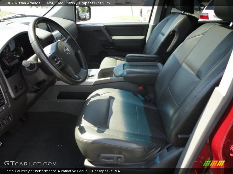 Red Brawn / Graphite/Titanium 2007 Nissan Armada LE 4x4