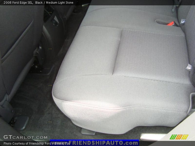 Black / Medium Light Stone 2008 Ford Edge SEL