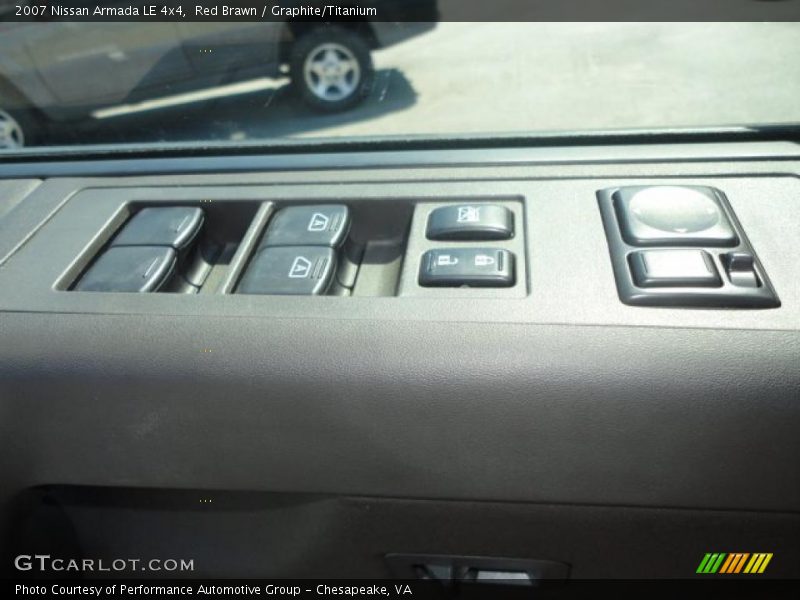 Red Brawn / Graphite/Titanium 2007 Nissan Armada LE 4x4