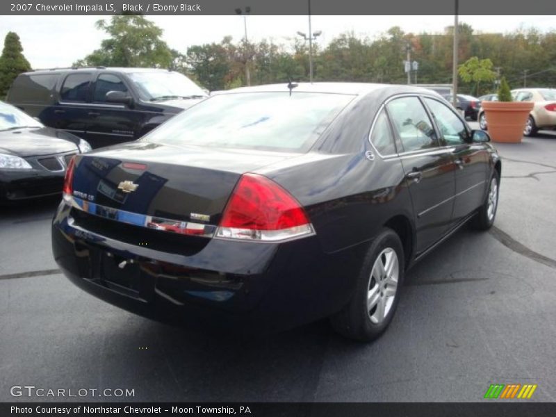 Black / Ebony Black 2007 Chevrolet Impala LS