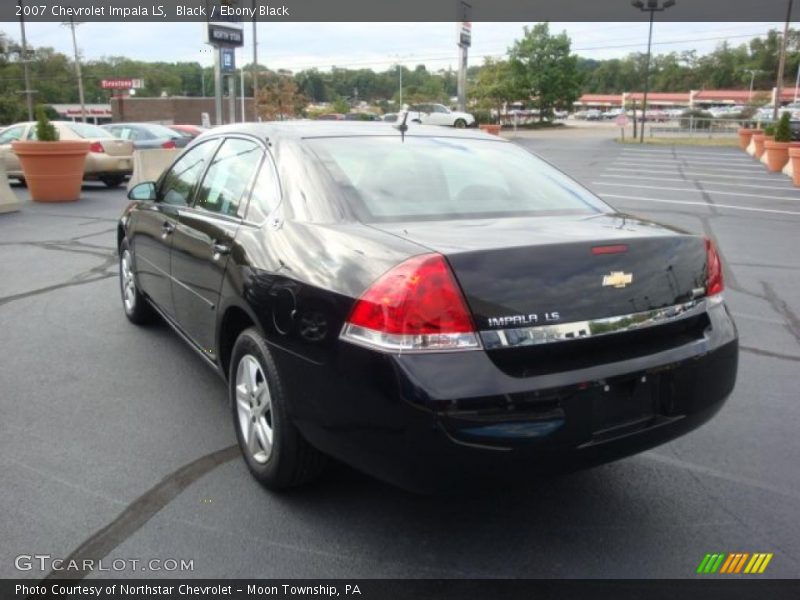 Black / Ebony Black 2007 Chevrolet Impala LS