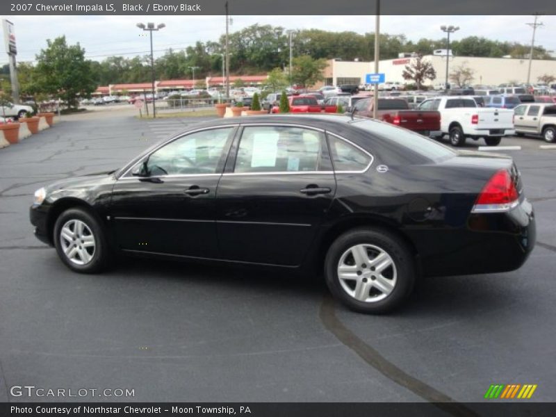 Black / Ebony Black 2007 Chevrolet Impala LS