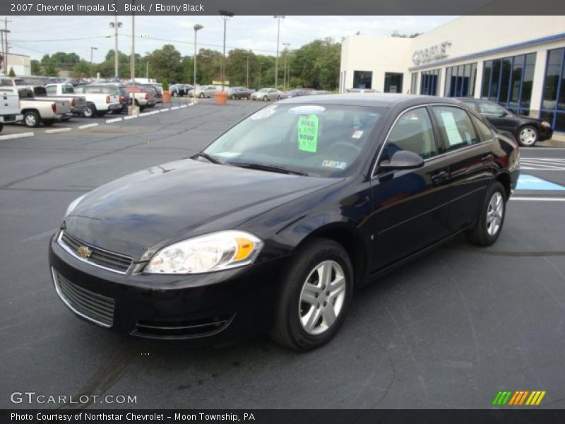Black / Ebony Black 2007 Chevrolet Impala LS
