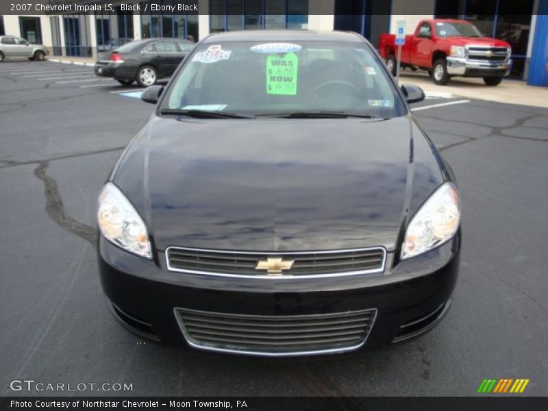 Black / Ebony Black 2007 Chevrolet Impala LS