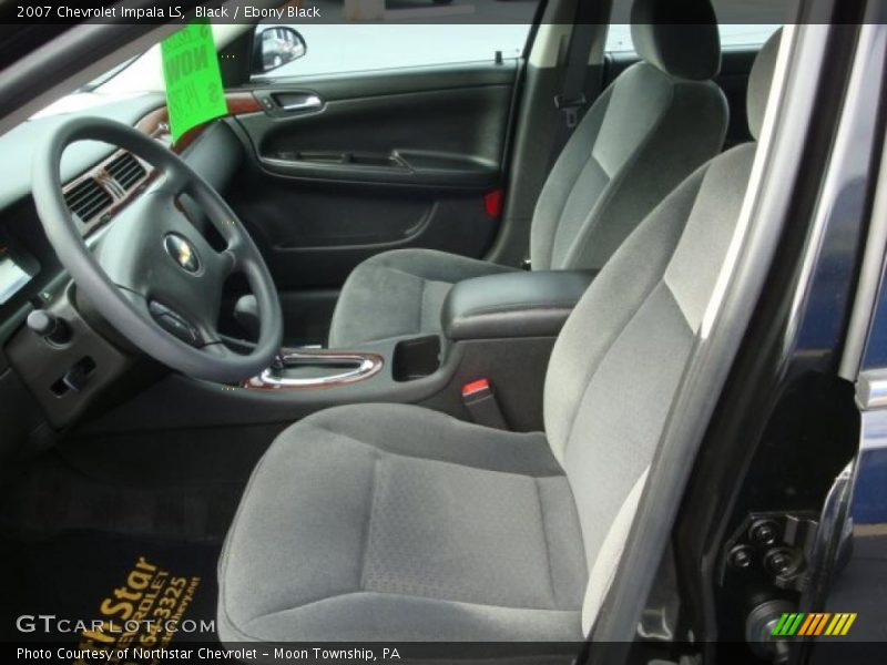 Black / Ebony Black 2007 Chevrolet Impala LS