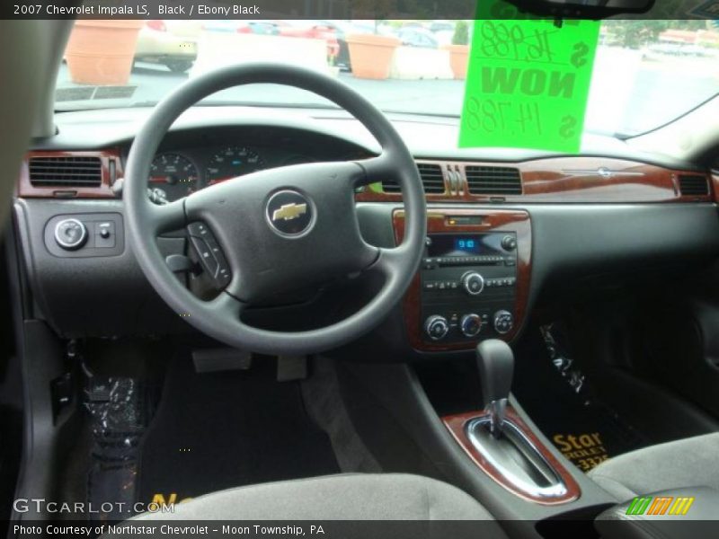 Black / Ebony Black 2007 Chevrolet Impala LS
