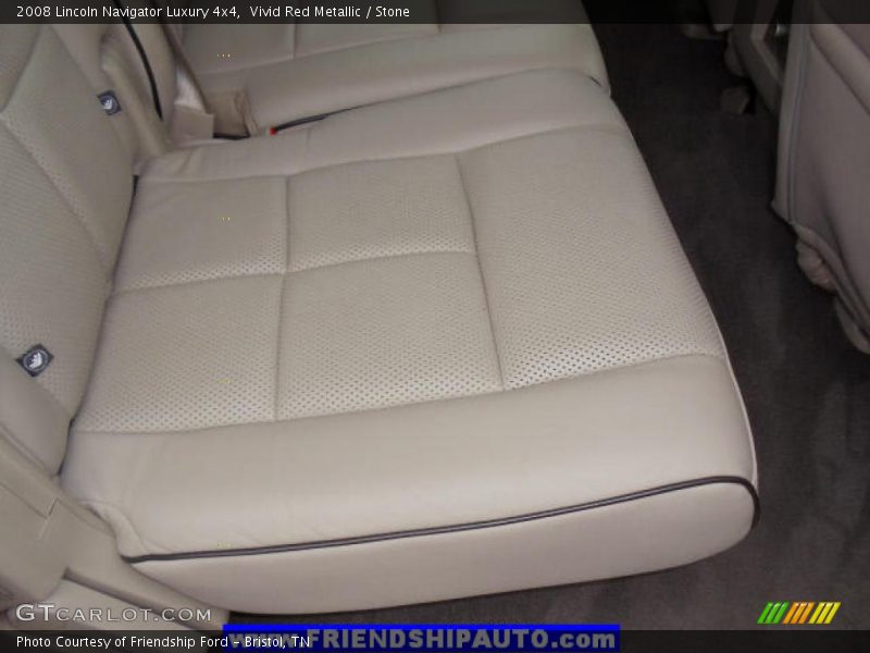 Vivid Red Metallic / Stone 2008 Lincoln Navigator Luxury 4x4