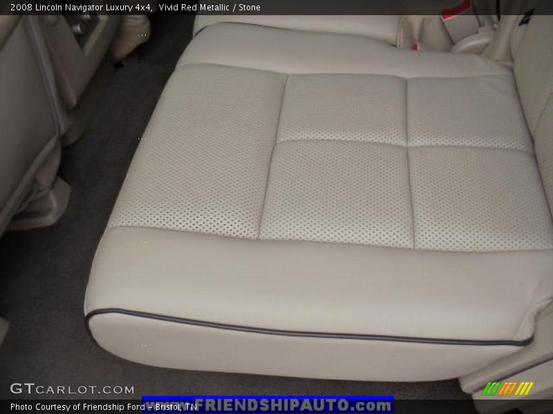 Vivid Red Metallic / Stone 2008 Lincoln Navigator Luxury 4x4