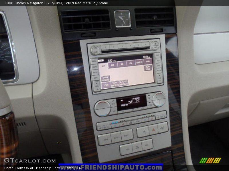 Vivid Red Metallic / Stone 2008 Lincoln Navigator Luxury 4x4
