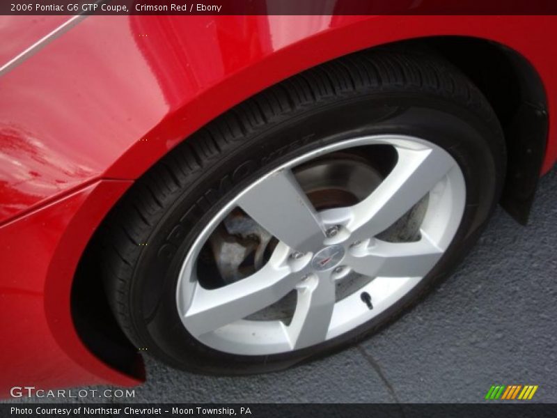 Crimson Red / Ebony 2006 Pontiac G6 GTP Coupe